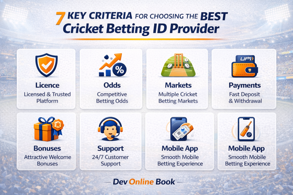 betting id on dev online book