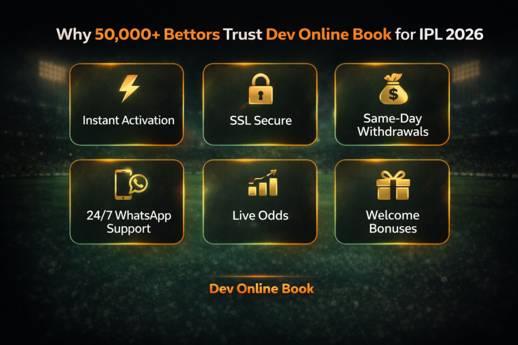Trusted cricket betting ID provider platform features for IPL 2026