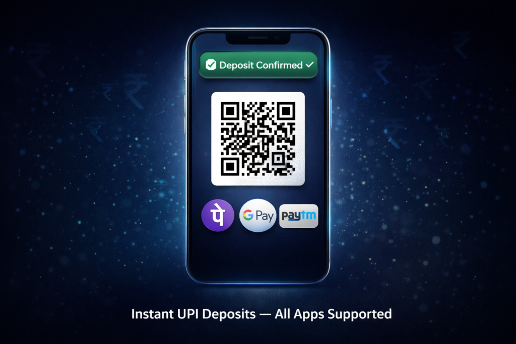 UPI deposit for cricket betting ID India – PhonePe Google Pay Paytm