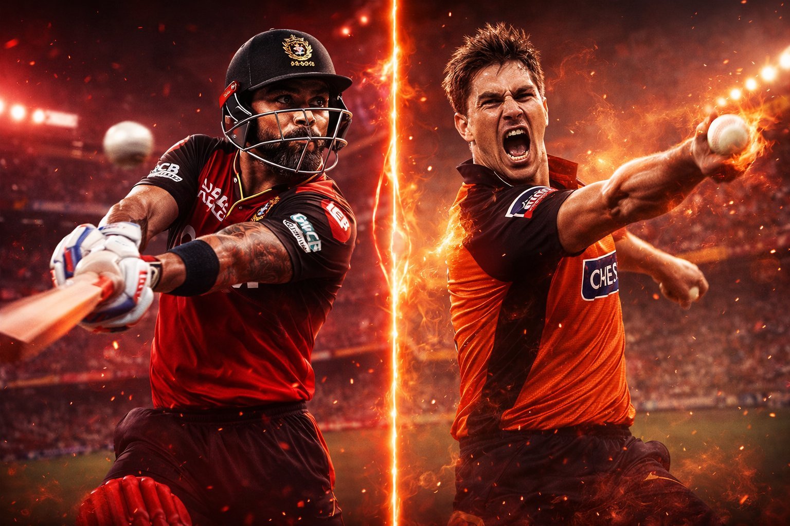 Virat Kohli vs Pat Cummins RCB vs SRH IPL 2026